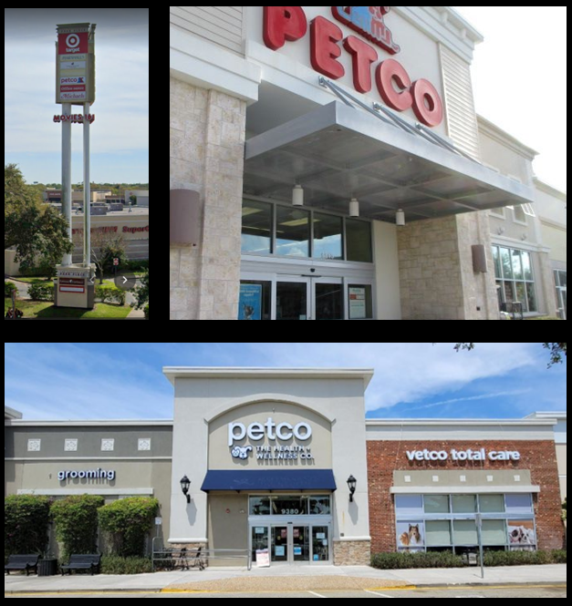 commercial sign types including monument signs, wall signs, and pylon signs