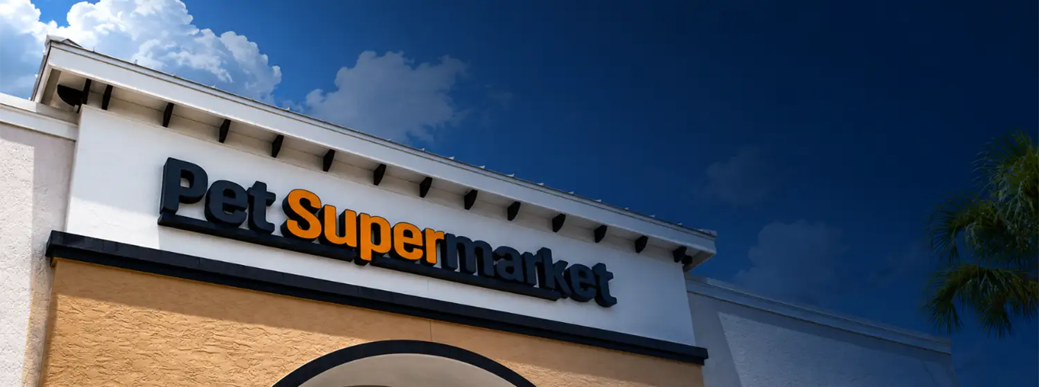 Commercial sign types including channel letters, monument signs, blade signs, and storefront signage
