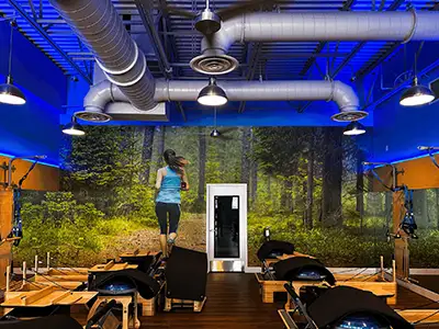 Interior wall graphics for business branding and custom commercial environments