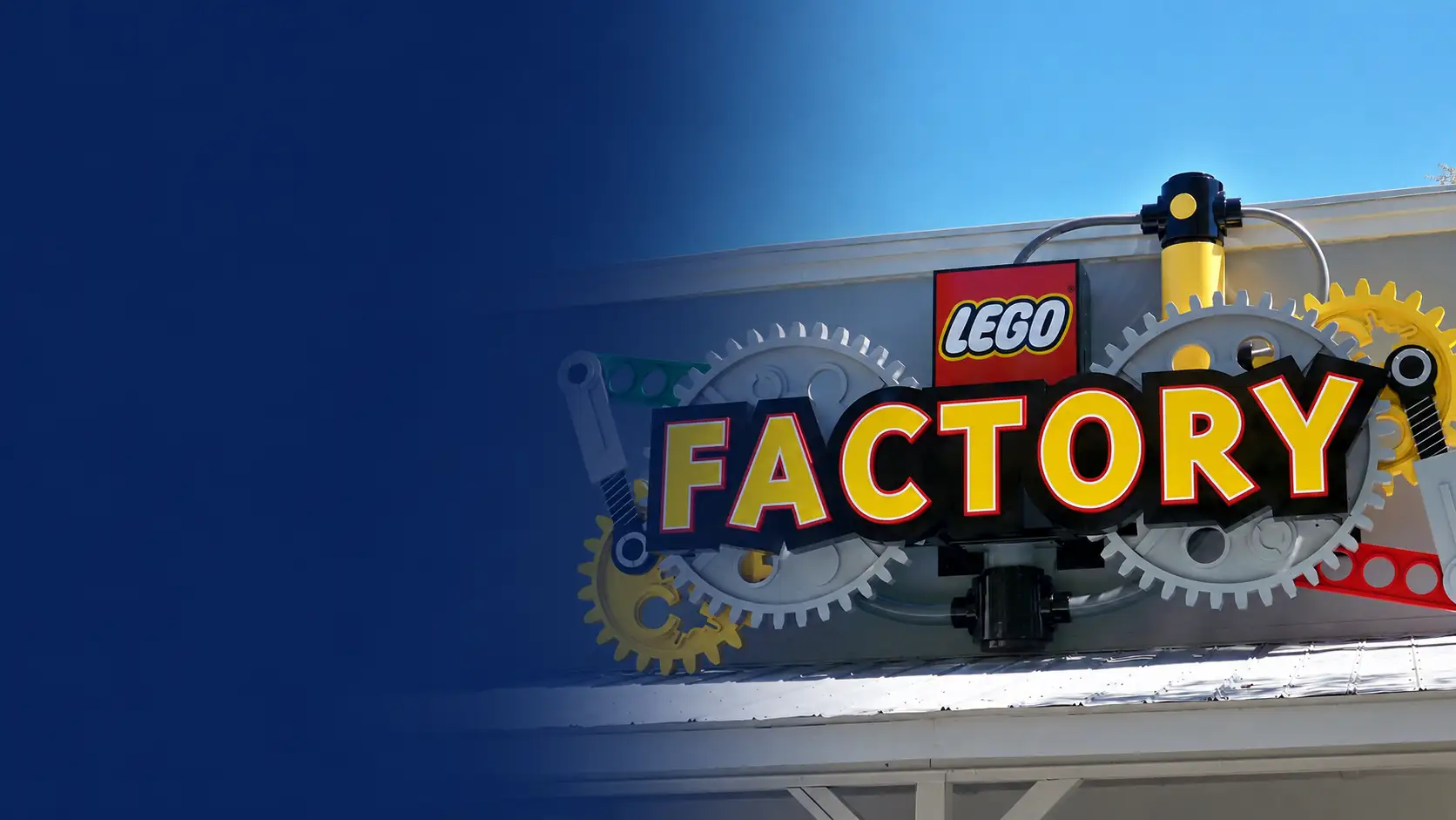 LEGO Factory custom commercial signage by Thomas Sign