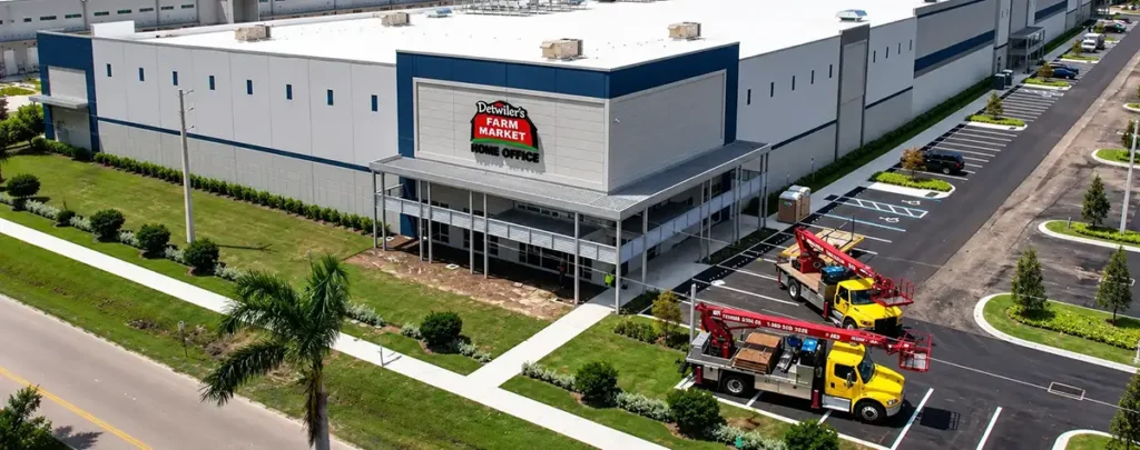 Thomas Sign & Awning commercial sign manufacturing facility in Clearwater, Florida