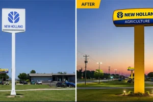 New Holland Sign Conversion